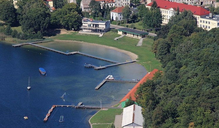 Jezioro Klukom w Choszcznie.