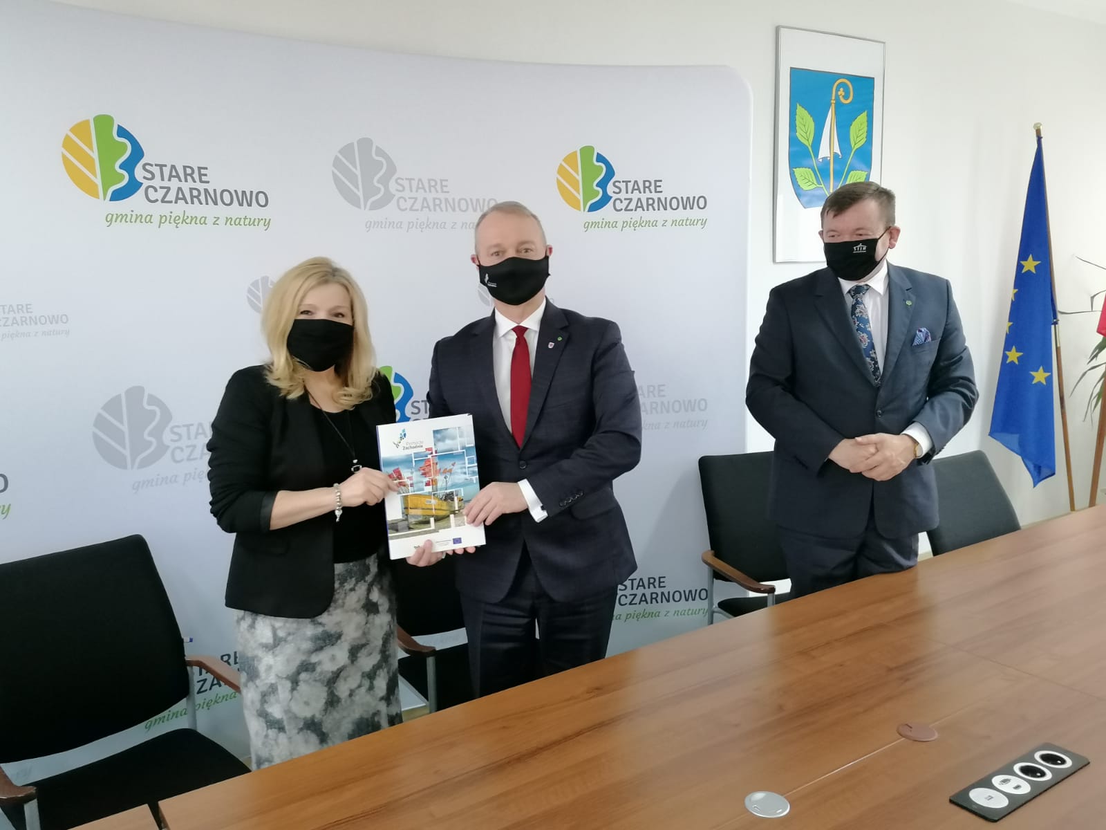 Podpisanie umowy - gmina Stare Czarnowo 