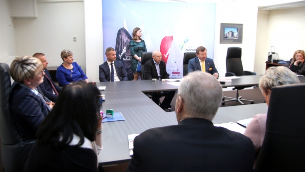 Podpisanie umów ze wsparciem z PO RYBY 2014-2020 w dn. 16 kwietnia 2019 r. w Szczecinie.