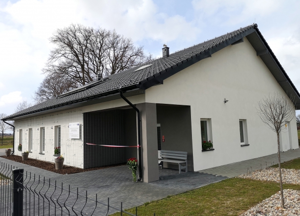 nowa świetlica wiejska w Zielnowie 