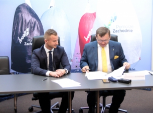 Podpisanie umów ze wsparciem z PO RYBY 2014-2020 w dn. 16 kwietnia 2019 r. w Szczecinie.