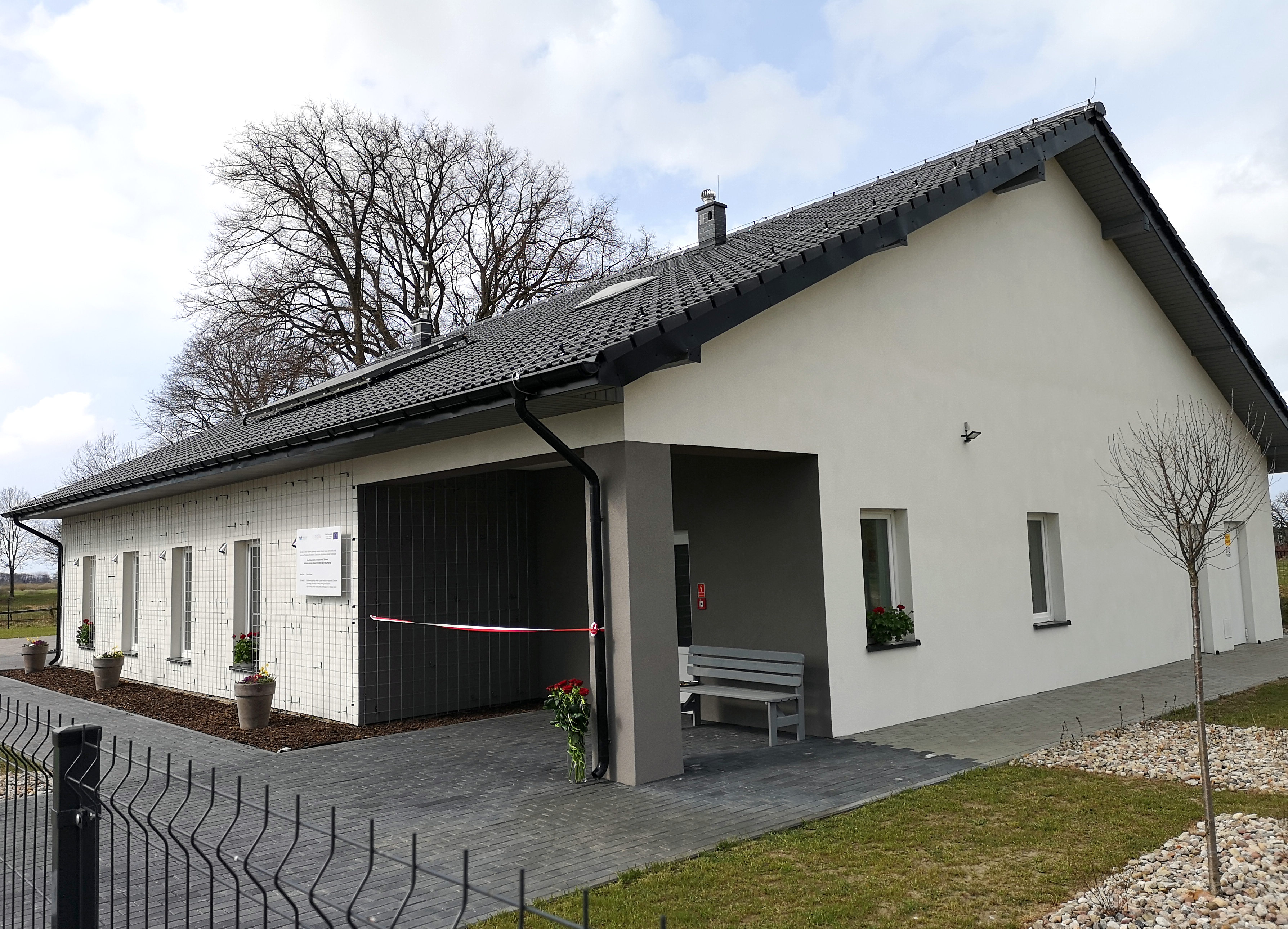 nowa świetlica wiejska w Zielnowie 